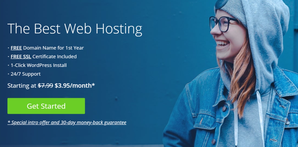 BlueHost web hosting company
