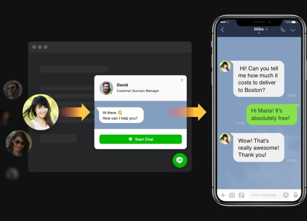 LINE Web Chat: Setting It Up to Chat with Customers