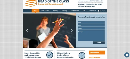 classroom website