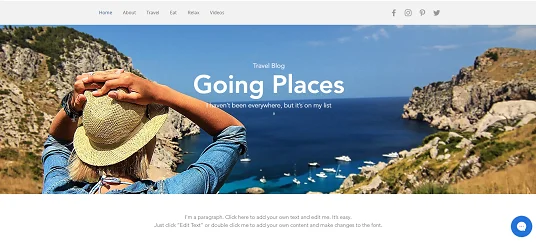 travel website review