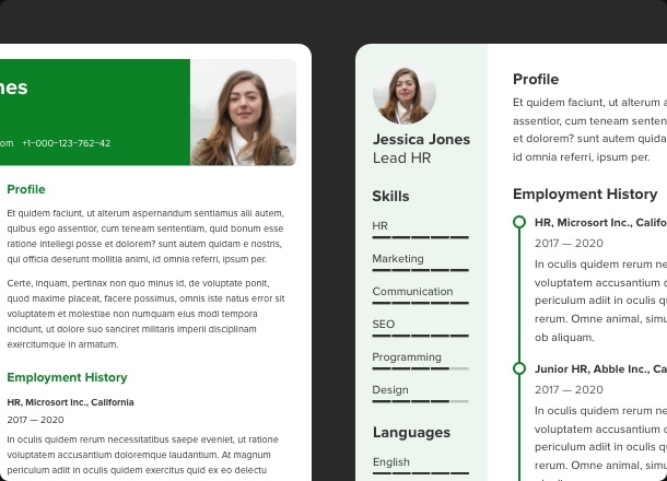 Create a resume that is impossible to miss