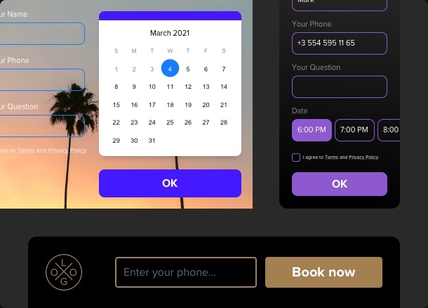 Automated booking confirmations and reminders