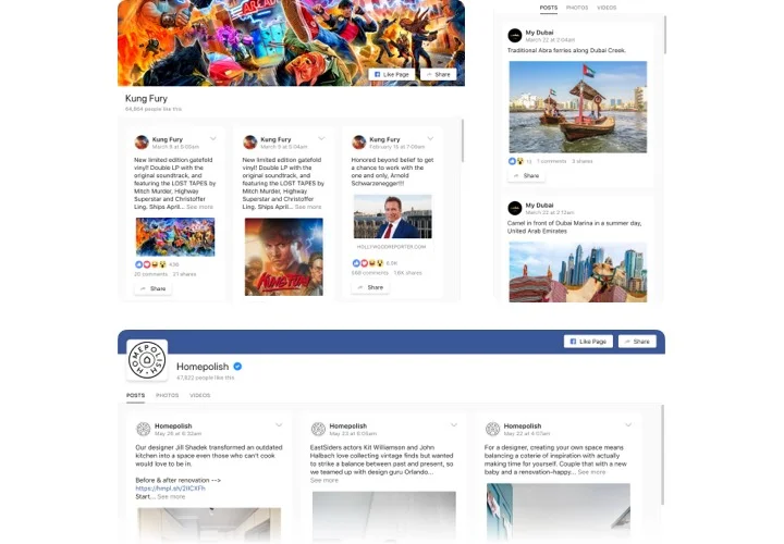 Facebook Feed Embed Facebook widget to Squarespace website