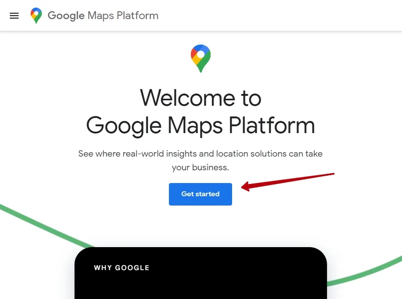 Start working with Google Maps