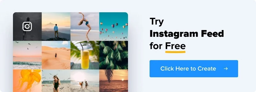 Incrustación gratuita del feed de Instagram de Elfsight sin necesidad de programar