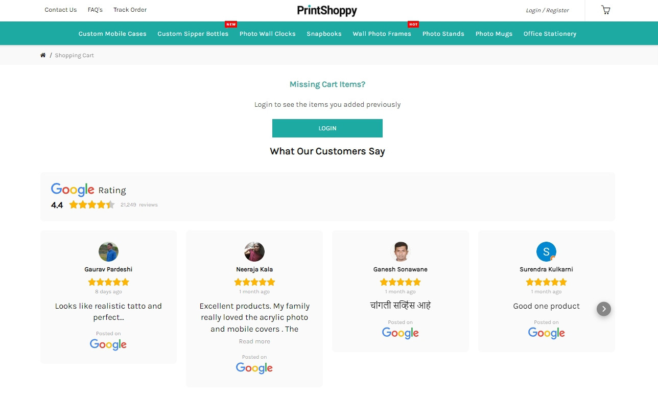 PrintShoppy Property Google My Business Reviews