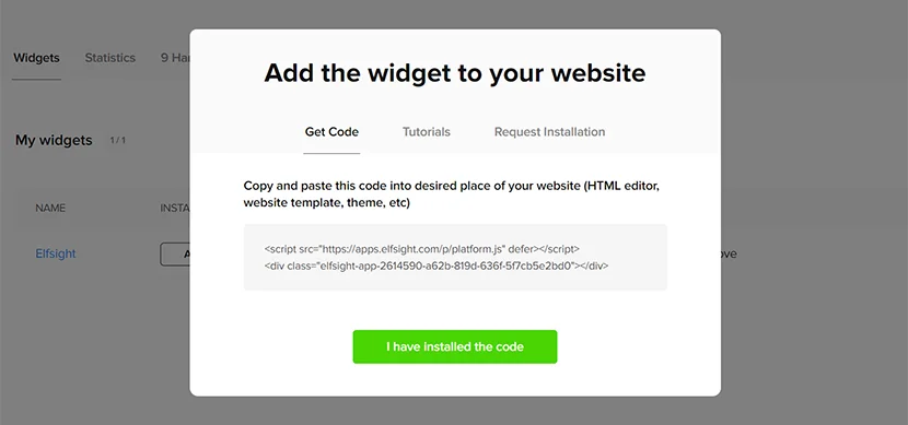 Elfsight WordPress Popup embed for free without coding