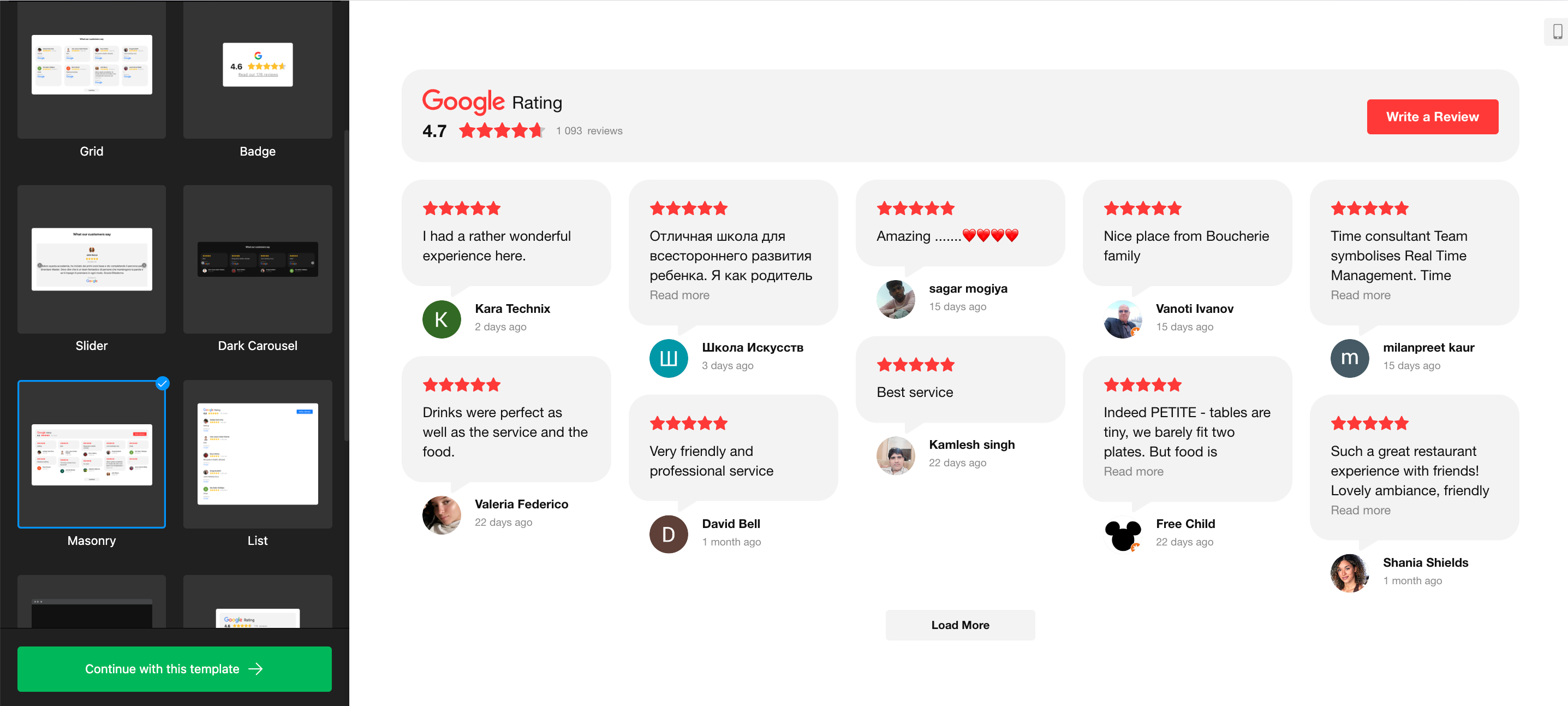 How To Export Google Reviews To CSV On Website Using API