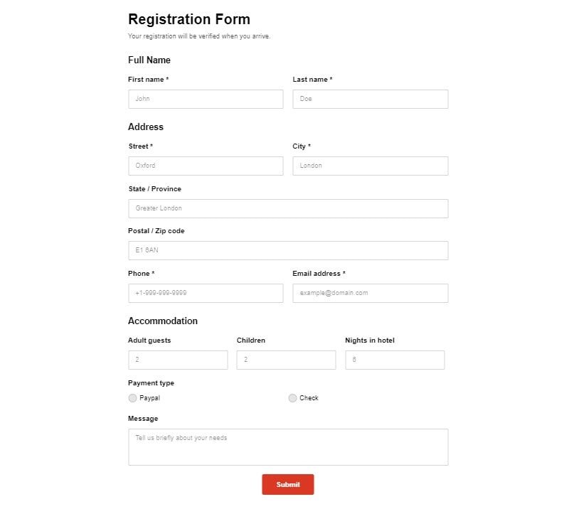 how to add email registration form to Instagram link in bio