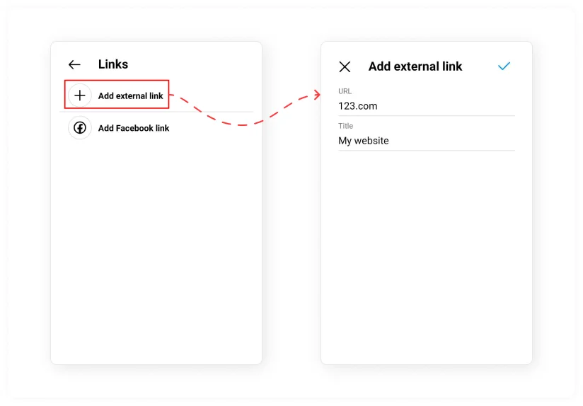 how to add SoundCloud link to Instagram bio