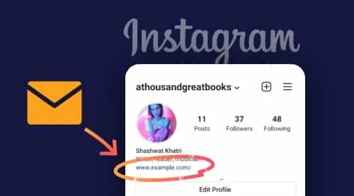How To Add Email Link In Instagram Bio
