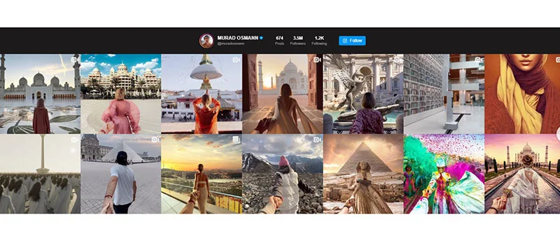 Elfsight Instagram Profile app for shopify