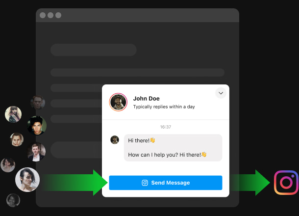 Add Instagram Chat to communicate with clients through Instagram