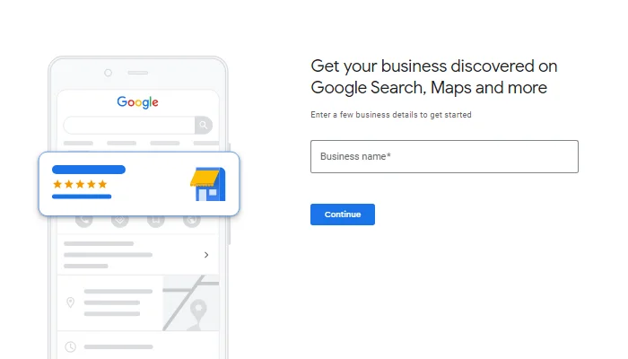Create a Google Business Page to increase reviews