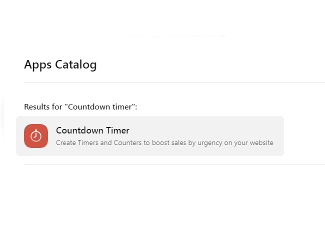 Elfsight countdown timer creator in the apps catalog