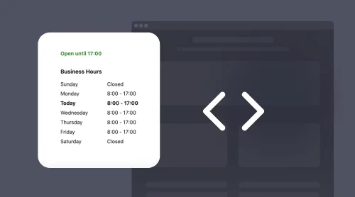 How to Embed Business Hours on a Website