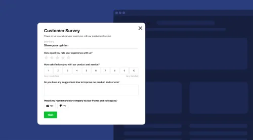 How to Create Survey Popup on Website?