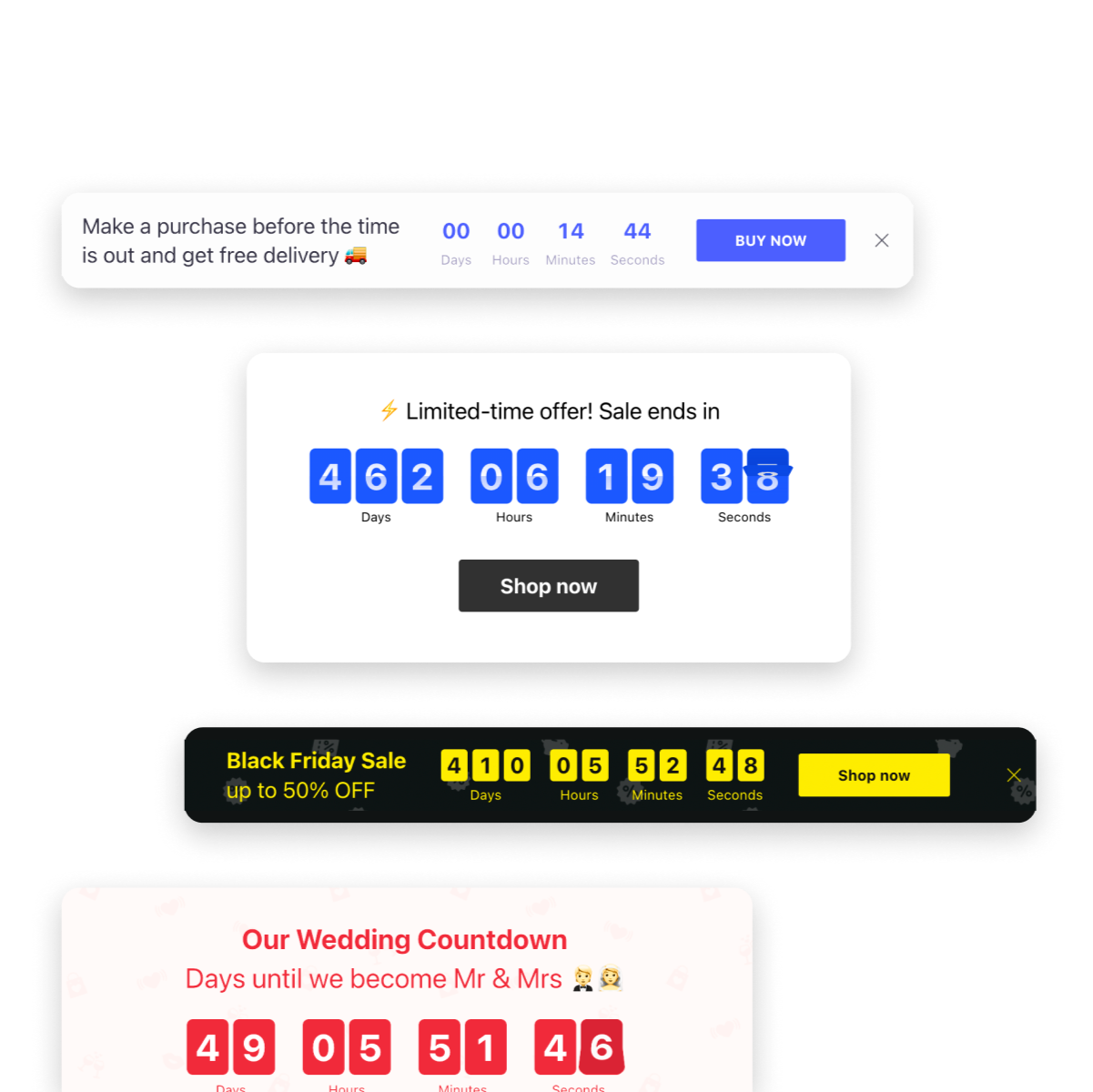 Add No-Code Countdown Timer to Website (2024)