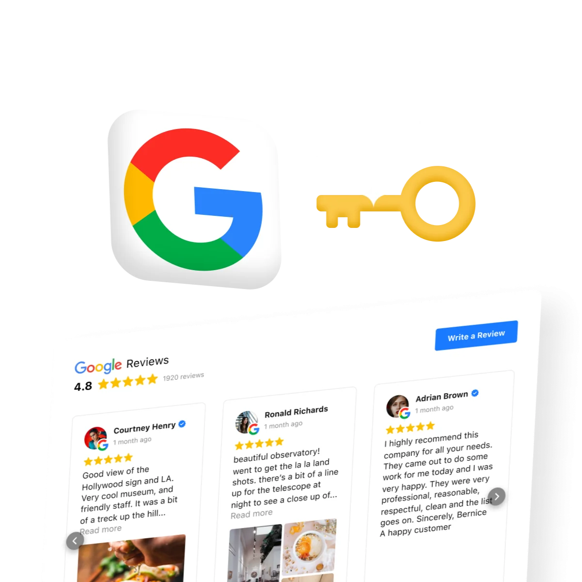 how to use google reviews