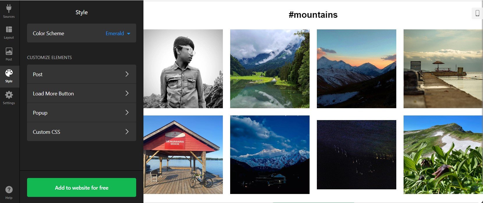 Embed Instagram Feed: add your style