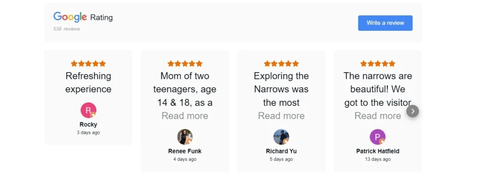 Get More Google Reviews: widget