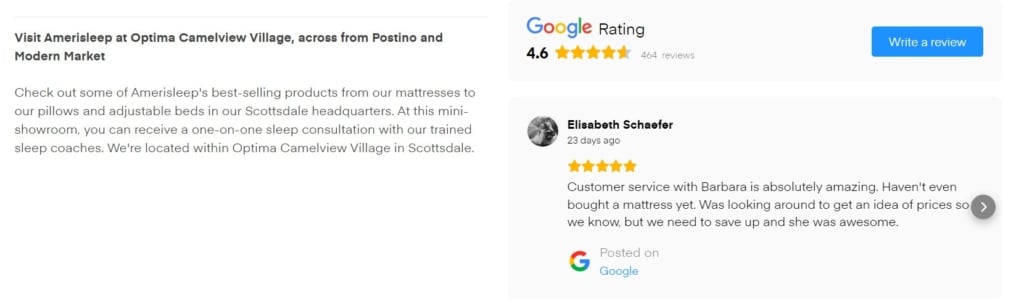 Add Google Reviews in WordPress: product page