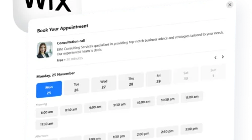 How to Add a Booking to Wix