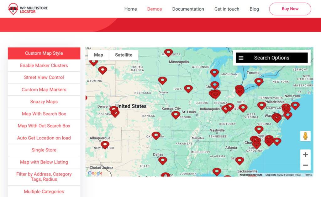 WP Multi Store Locator