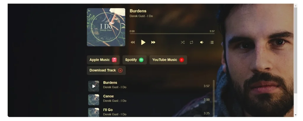 Audio Player Example: Album