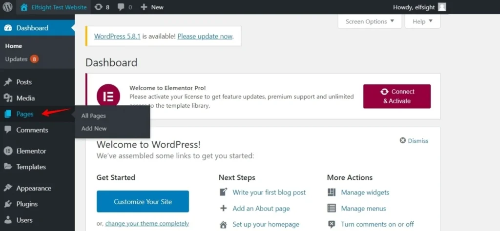 Embedding the plugin to your WordPress website - step 1