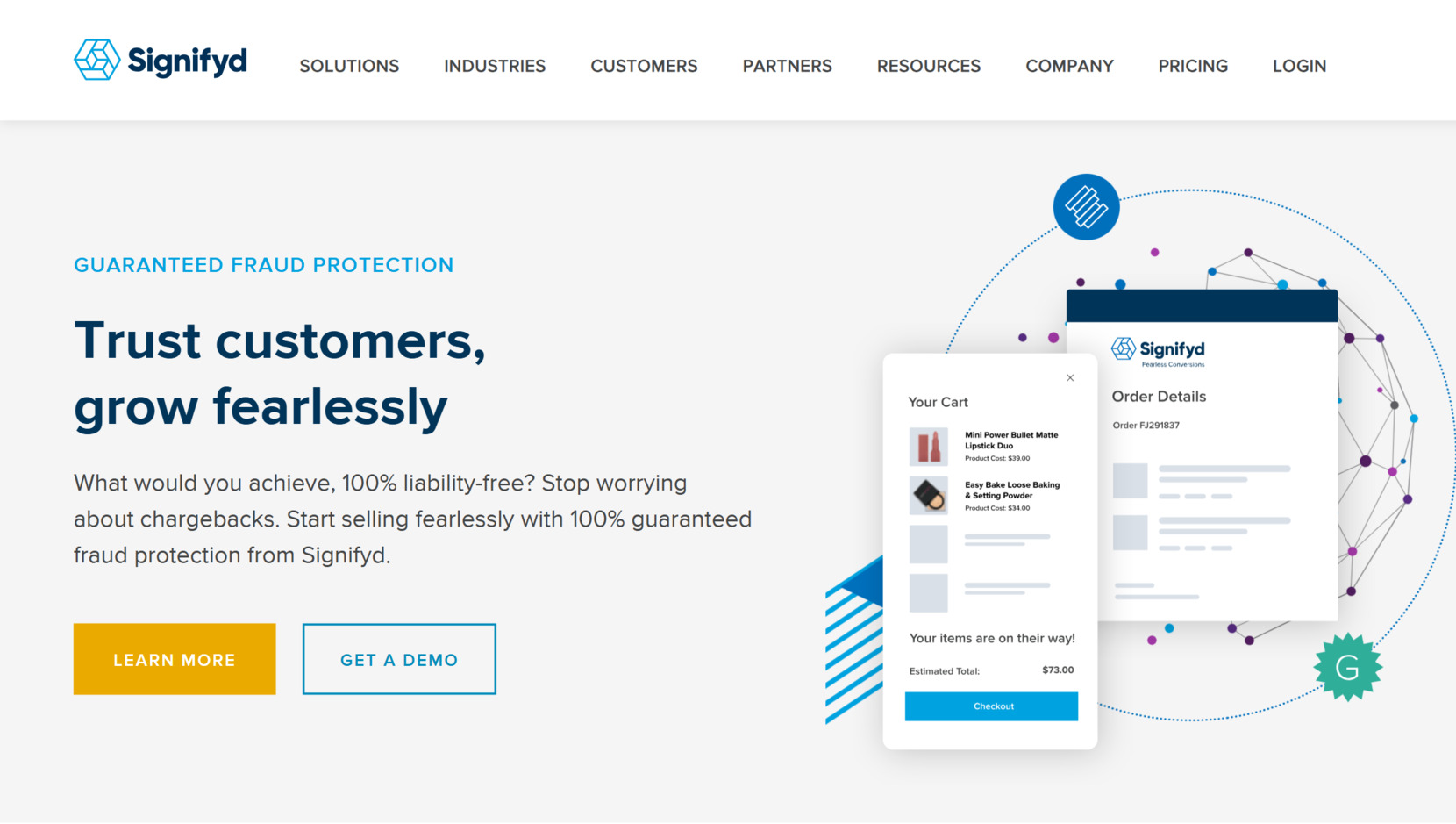 Ecommerce business tools - Signfyd