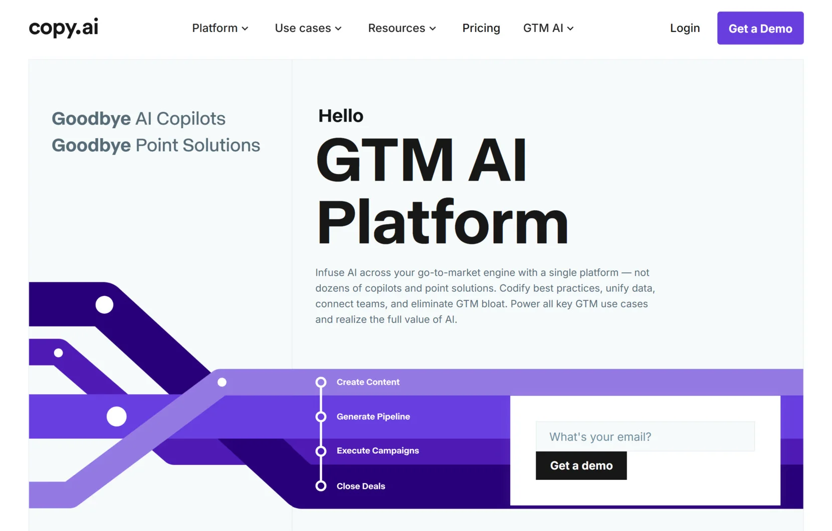 Marketing AI tools - Copy.ai