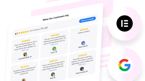 How to Add Google Reviews to Elementor Website