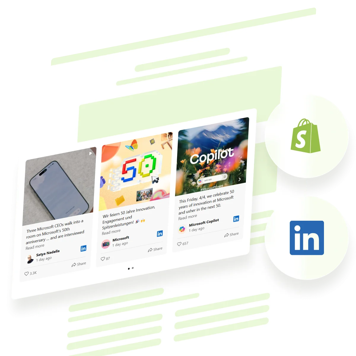 How to Add LinkedIn Feed to Shopify Website