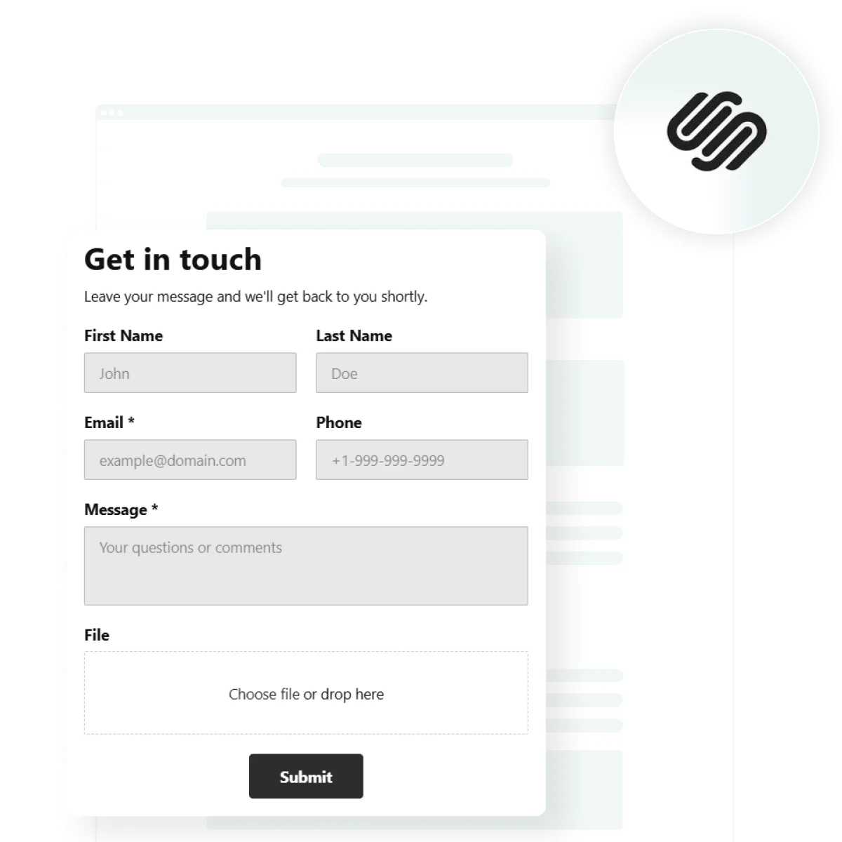 How to Embed a Contact Form to a Squarespace Website