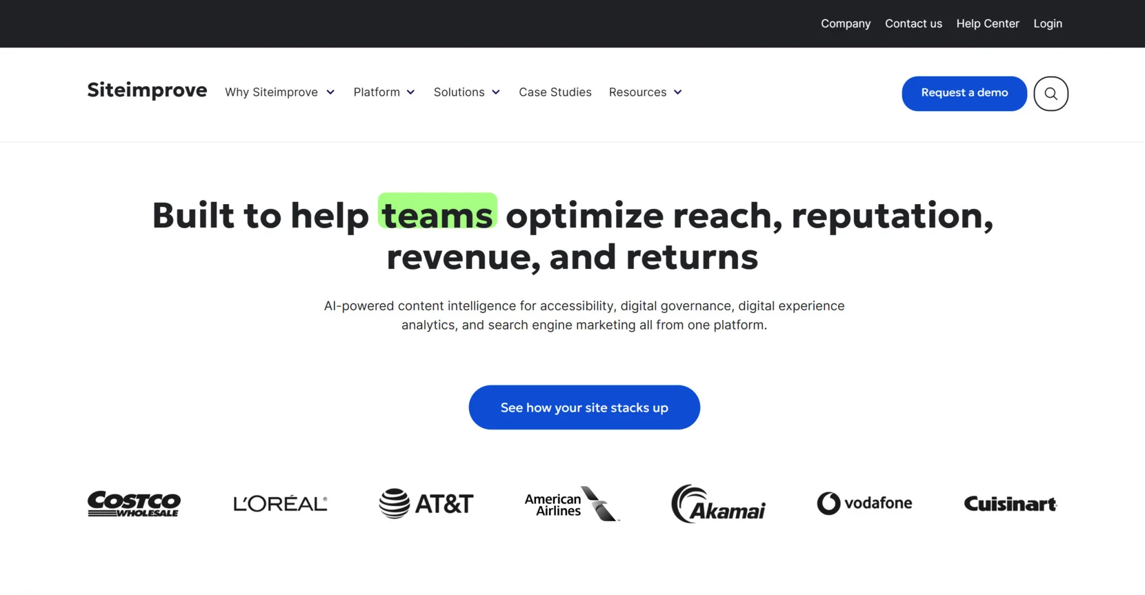 Siteimprove compliance checker