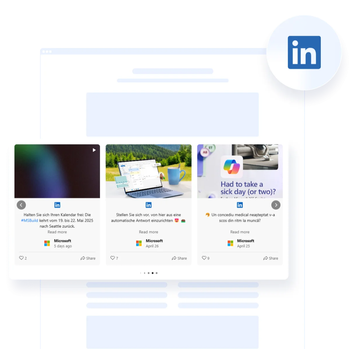 HTML Linkedin Feed Generator for Your Website
