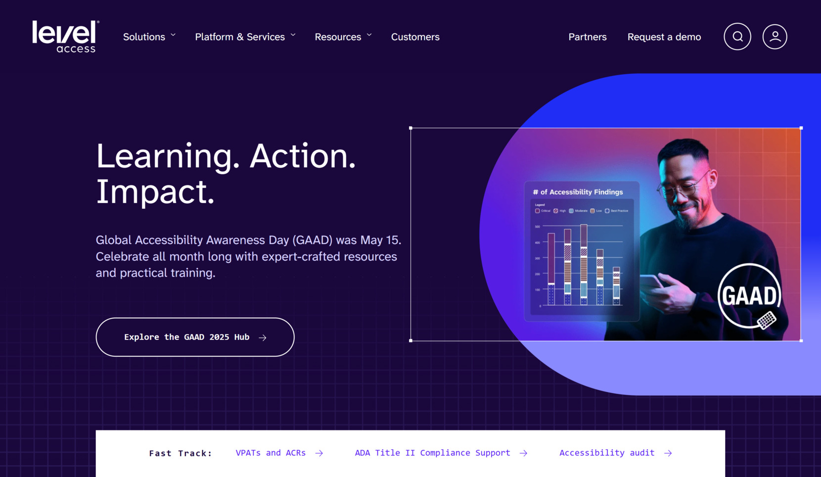 Accessibility management platform - Level Access