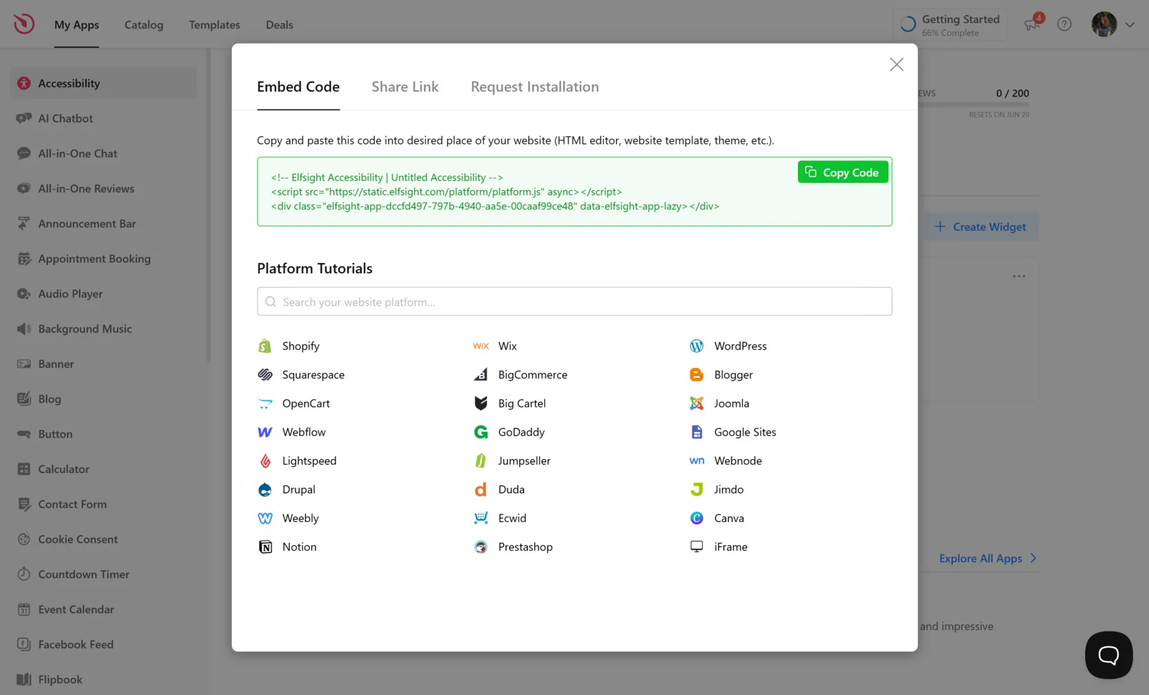 Add the widget to your WordPress website