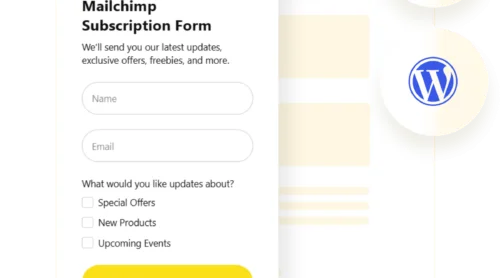 How to Add a Mailchimp Form to WordPress