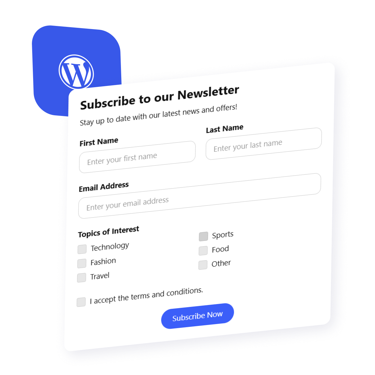 How to Add an Email Subscription Form in WordPress