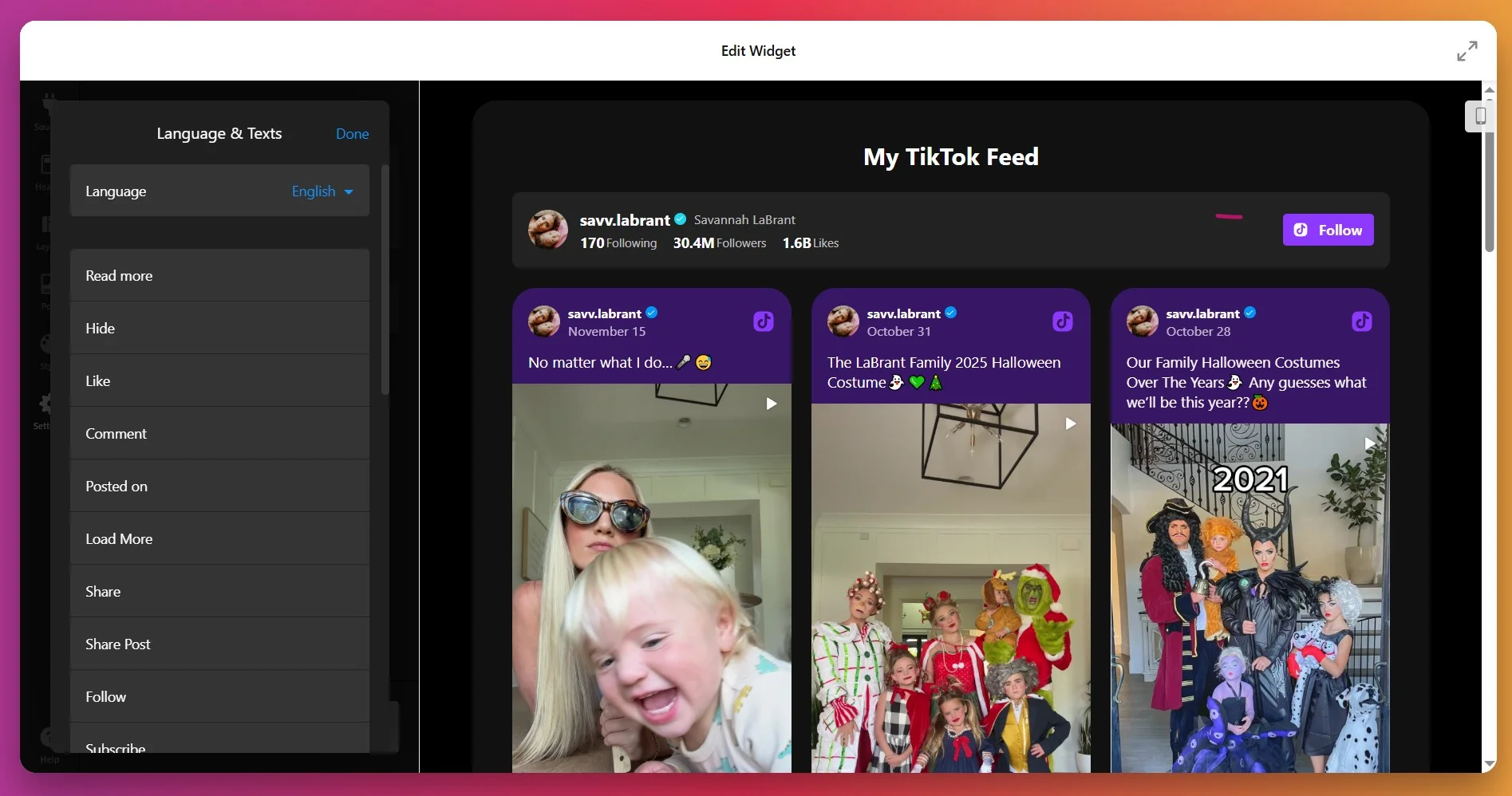 Adjust Advanced Settings of Your TikTok Feed