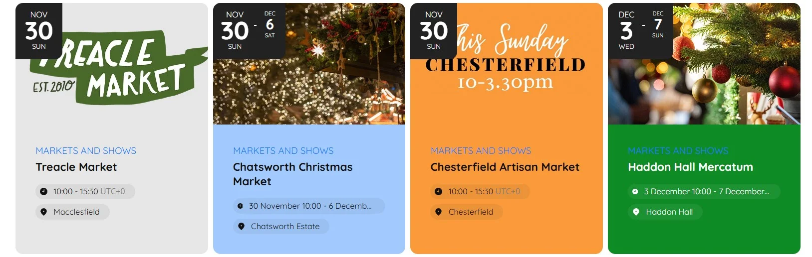 Event Calendar Use Case Example