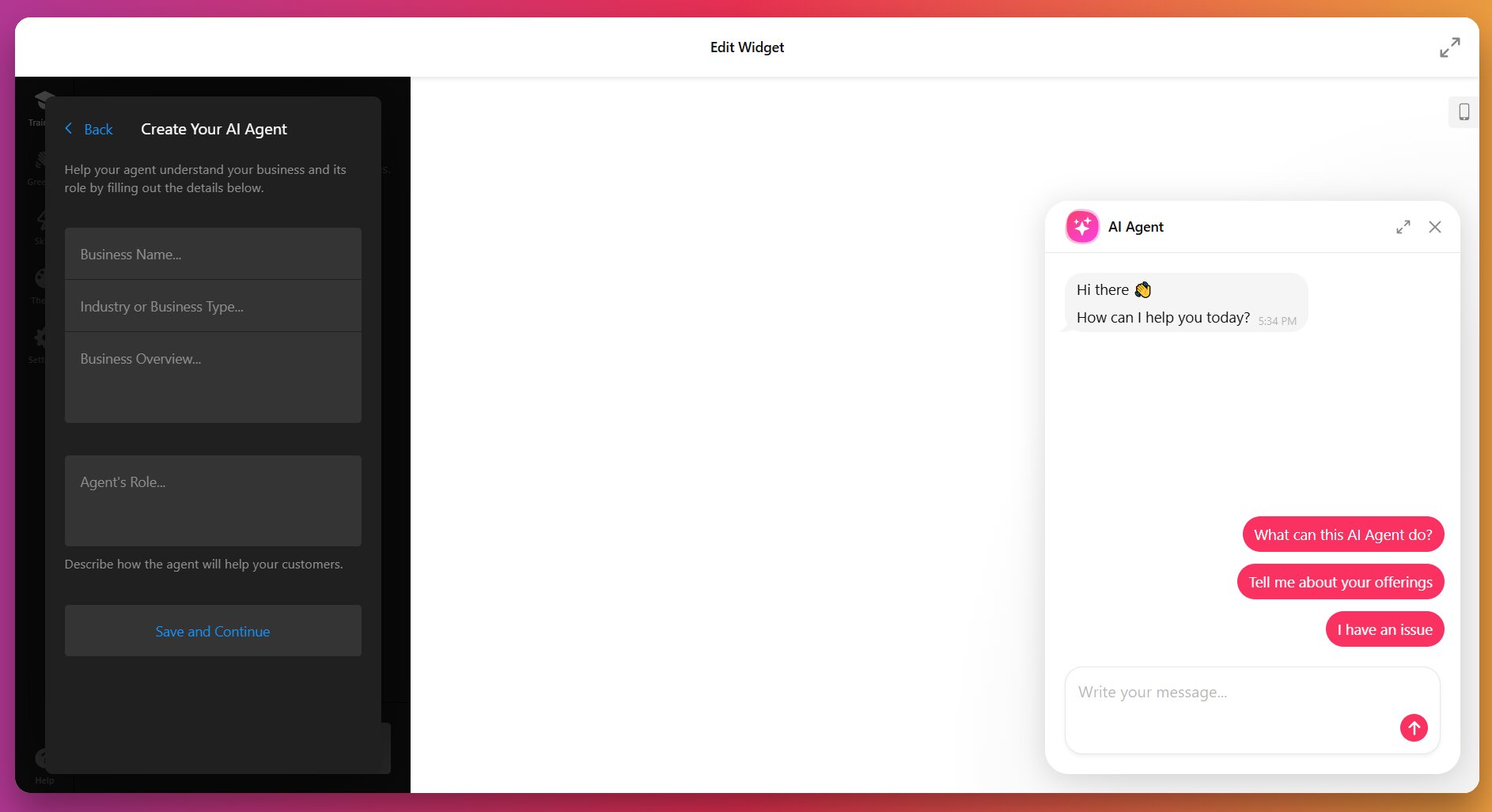Create Your AI Agent