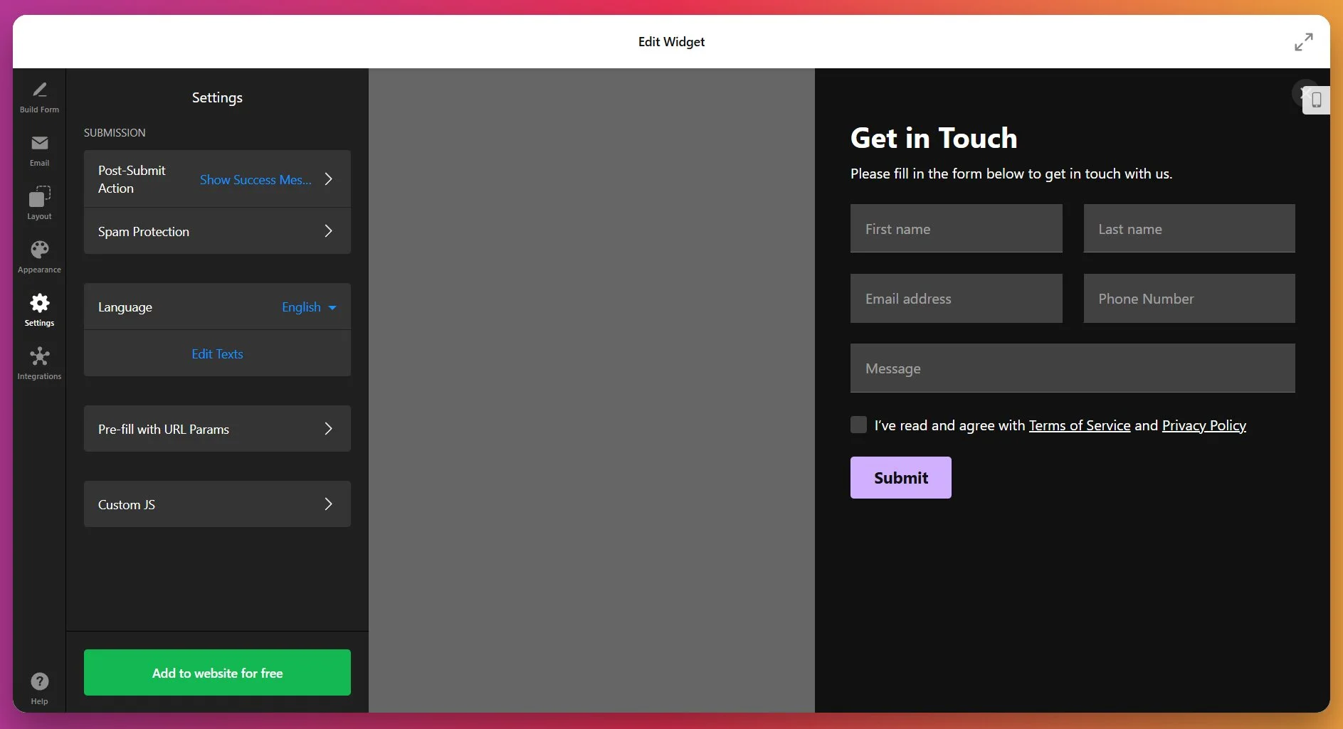 Set Up What Happens After Submission of Your WordPress Form