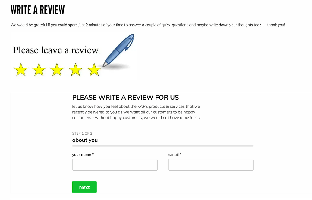 Elfsight Form Builder Use Case