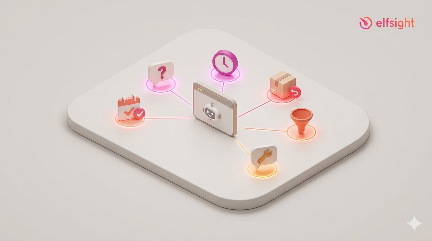 A Chatbot Covers Most Website Use Cases