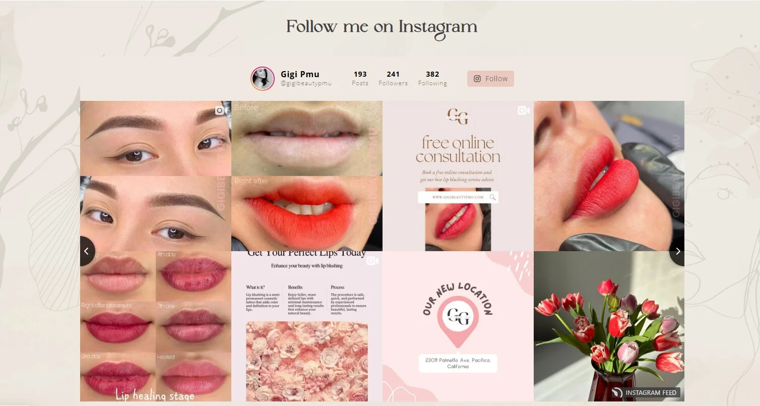 Instagram Feed use case